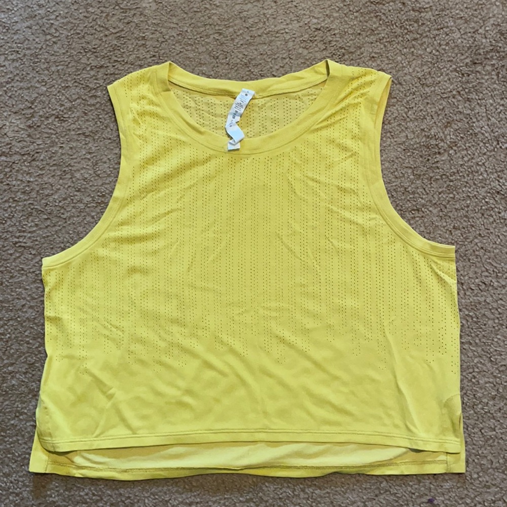 Yellow Lululemon Tank